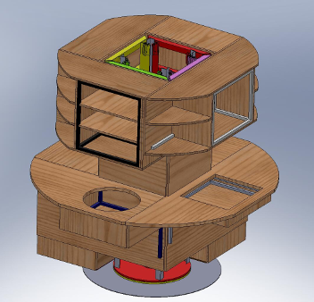 web konstrukcija otočne kuhinje-univerzalni vezni element 1